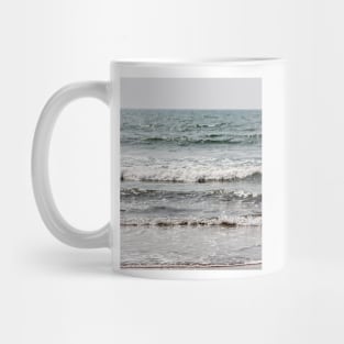 Blue Beach Waves Mug